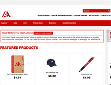 Tablet Screenshot of iaagear.com